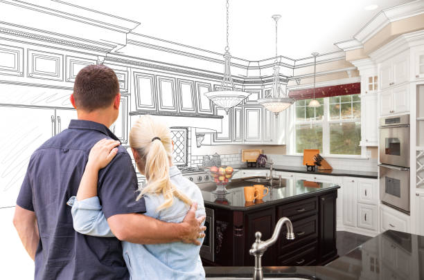 Custom kitchen cabinets installed in a Immokalee home
